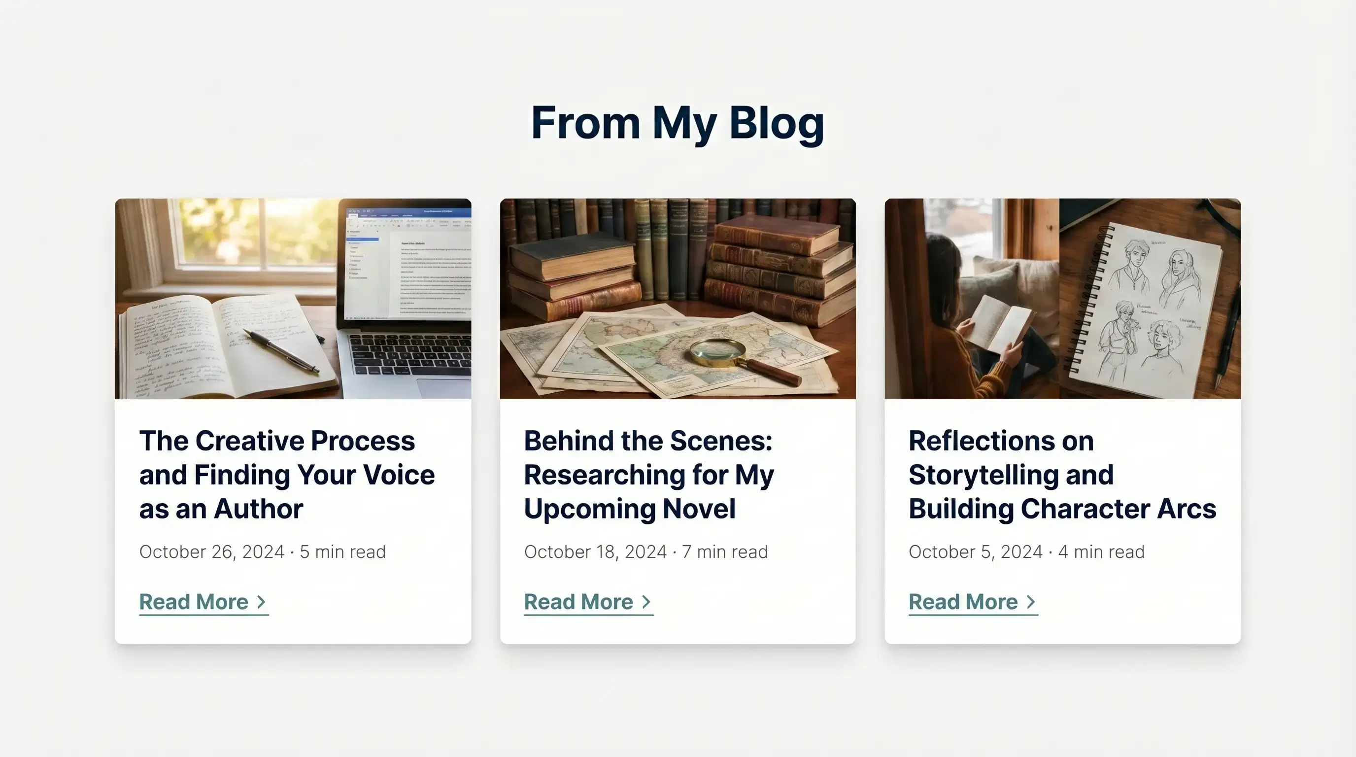 Blog or Resource Section That Builds SEO and Trust